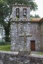 Romanesque church in Galicia Spain